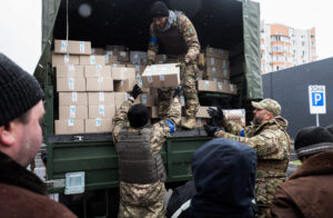 Aid Distribution in Kyiv